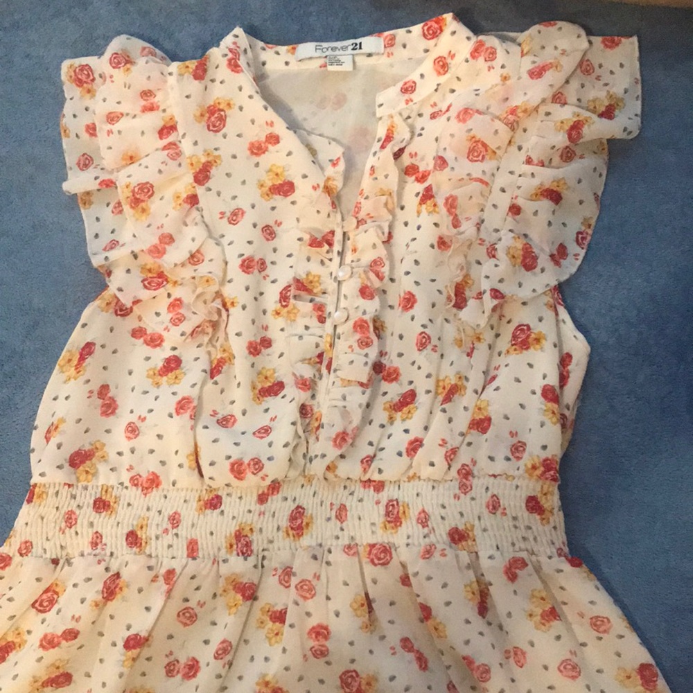 Forever 21 Floral Blouse